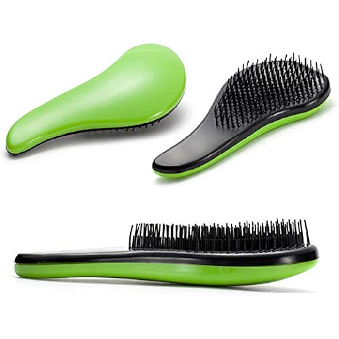 Children's Magic Detangling Hair Brush (Green) - Image 1